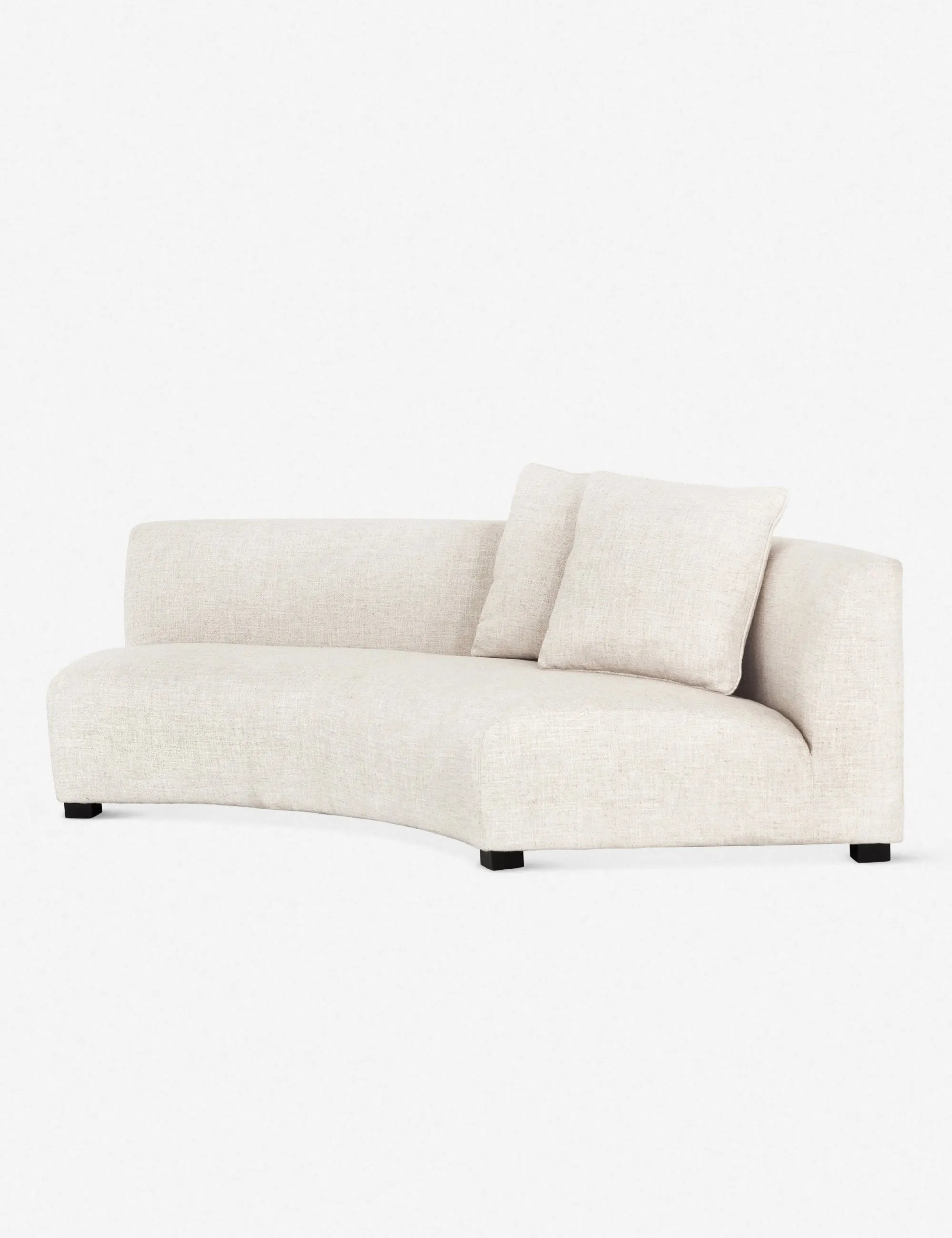 Saban Curved Sofa