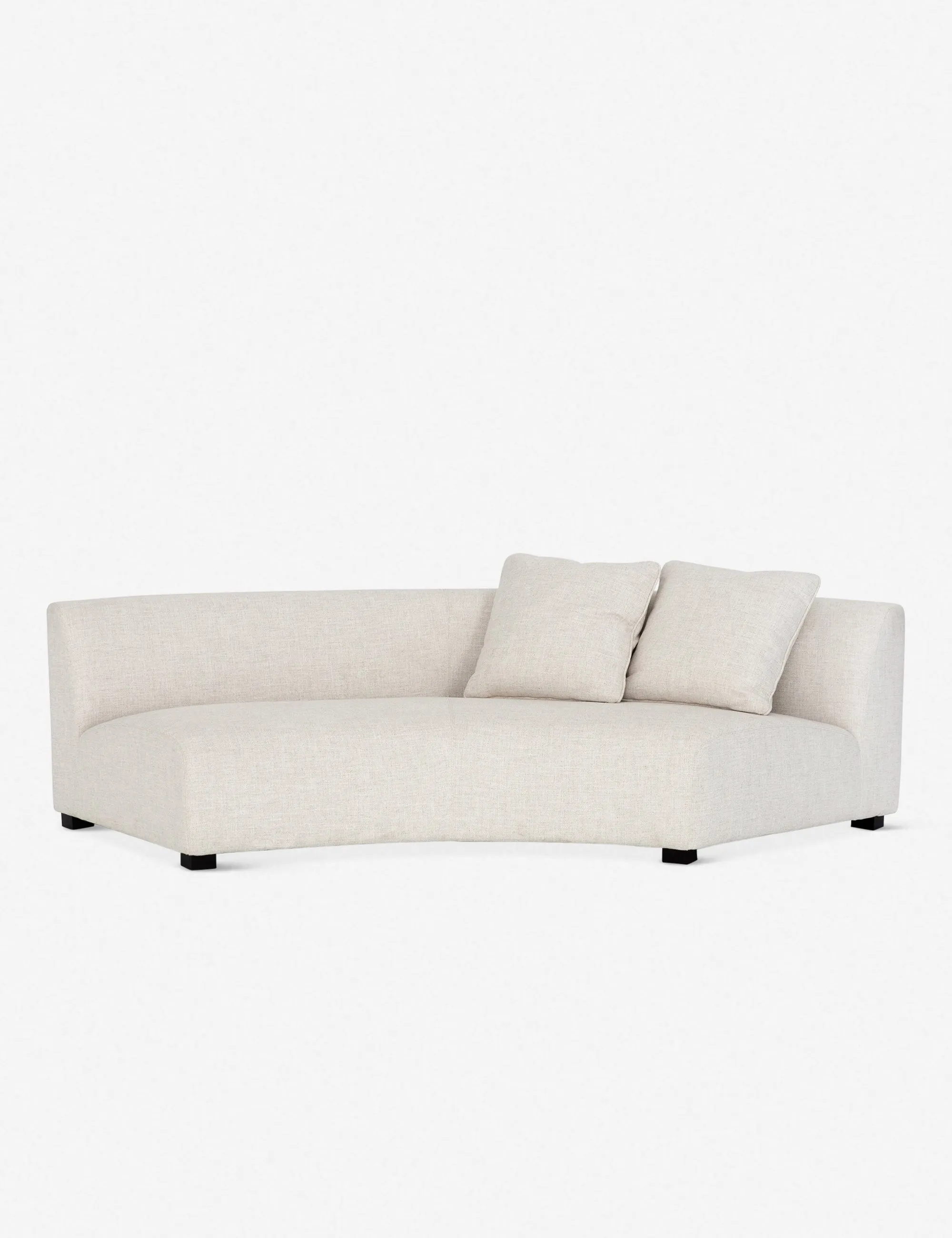 Saban Curved Sofa