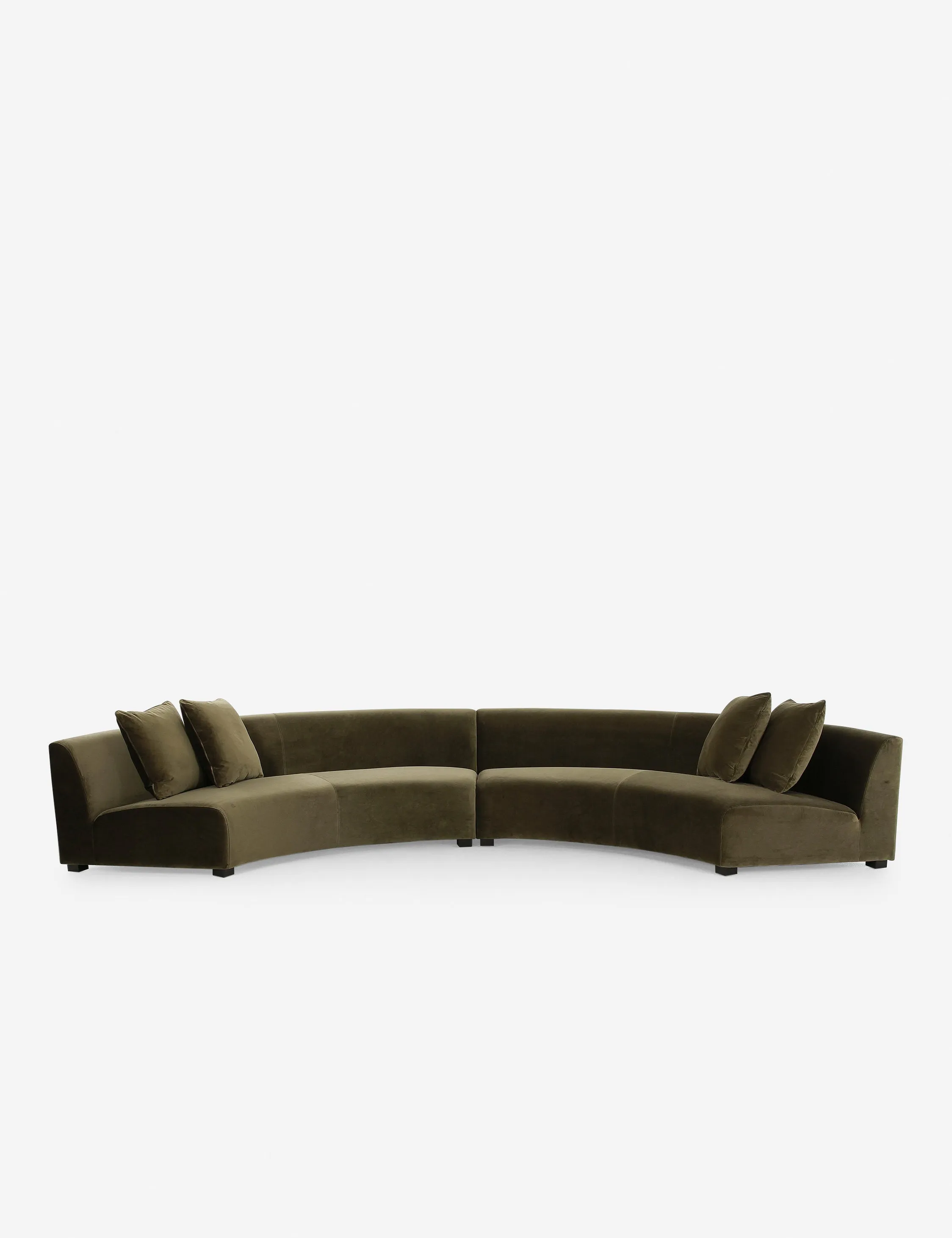 Saban Curved Sofa