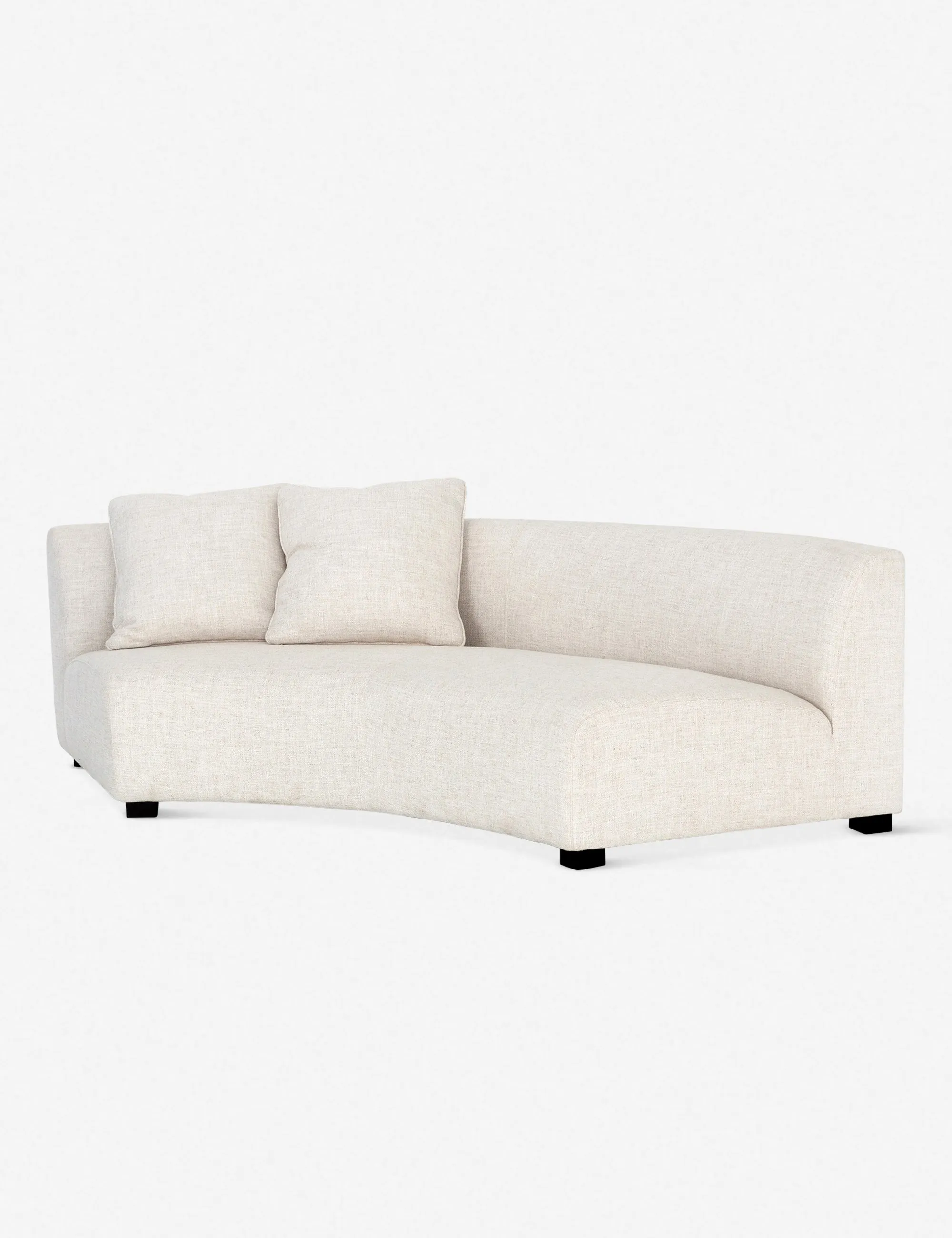 Saban Curved Sofa