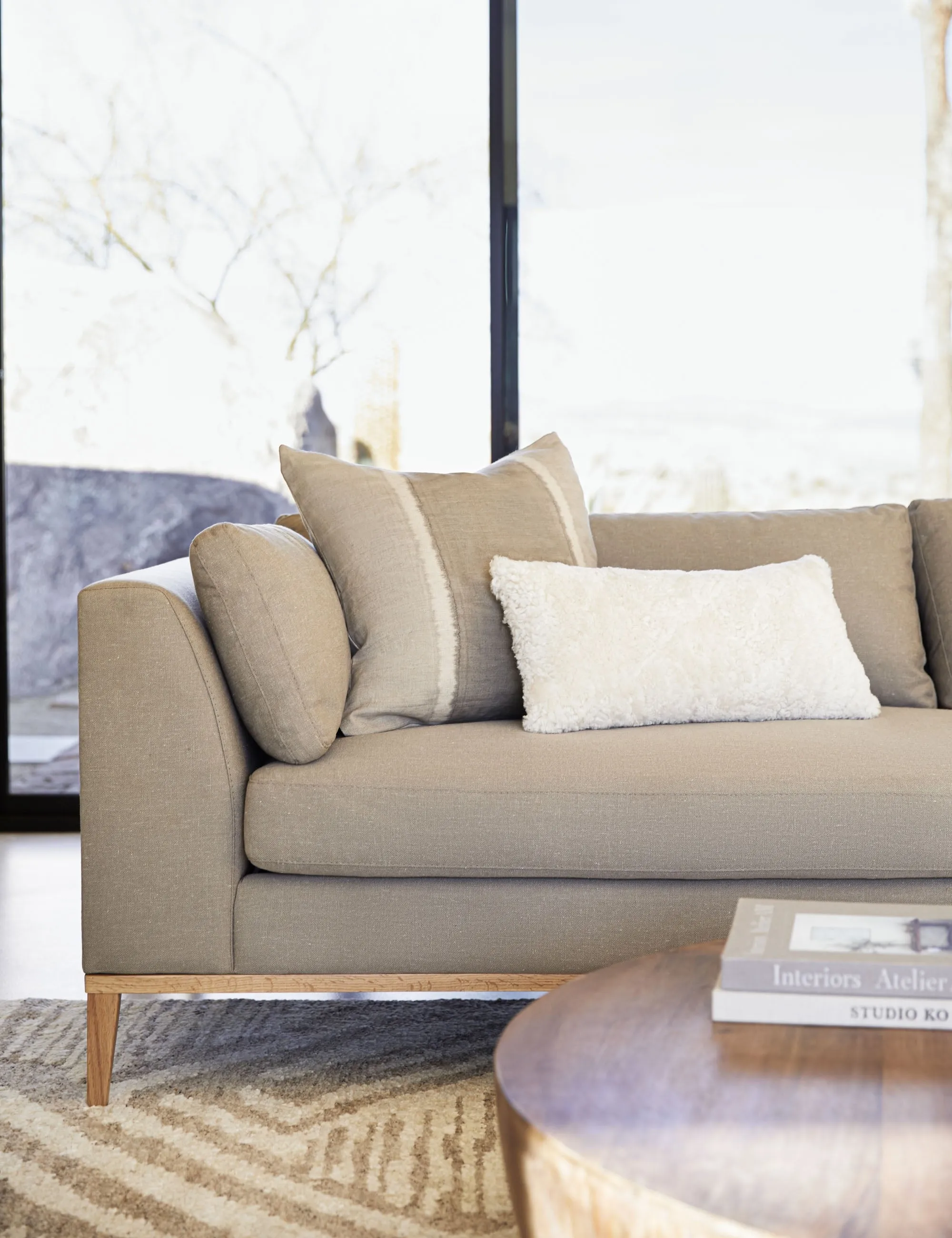 Samaire Shearling Lumbar Pillow