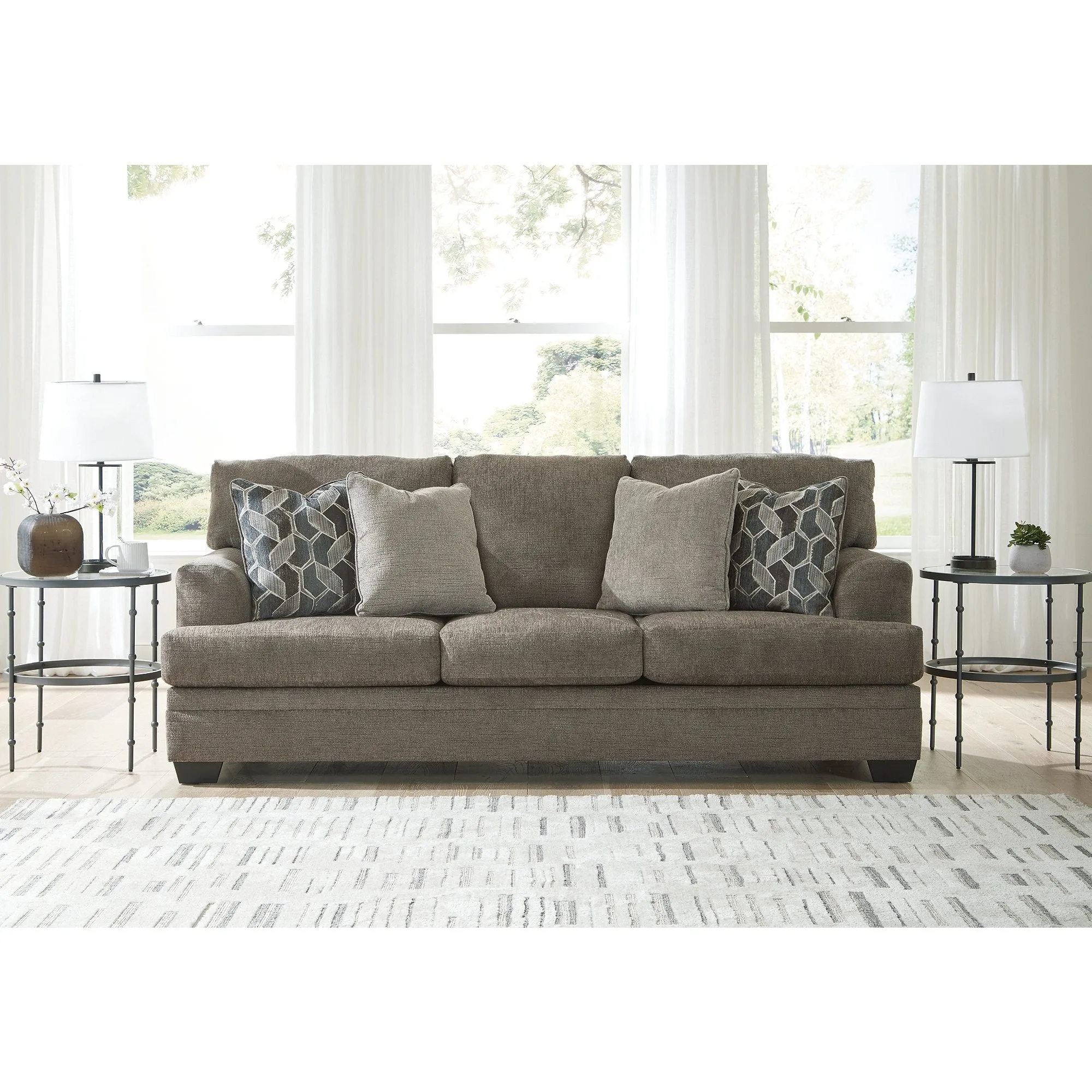 Signature Design by Ashley Stonemeade Sofa - 92 W x 41 D x 39 H