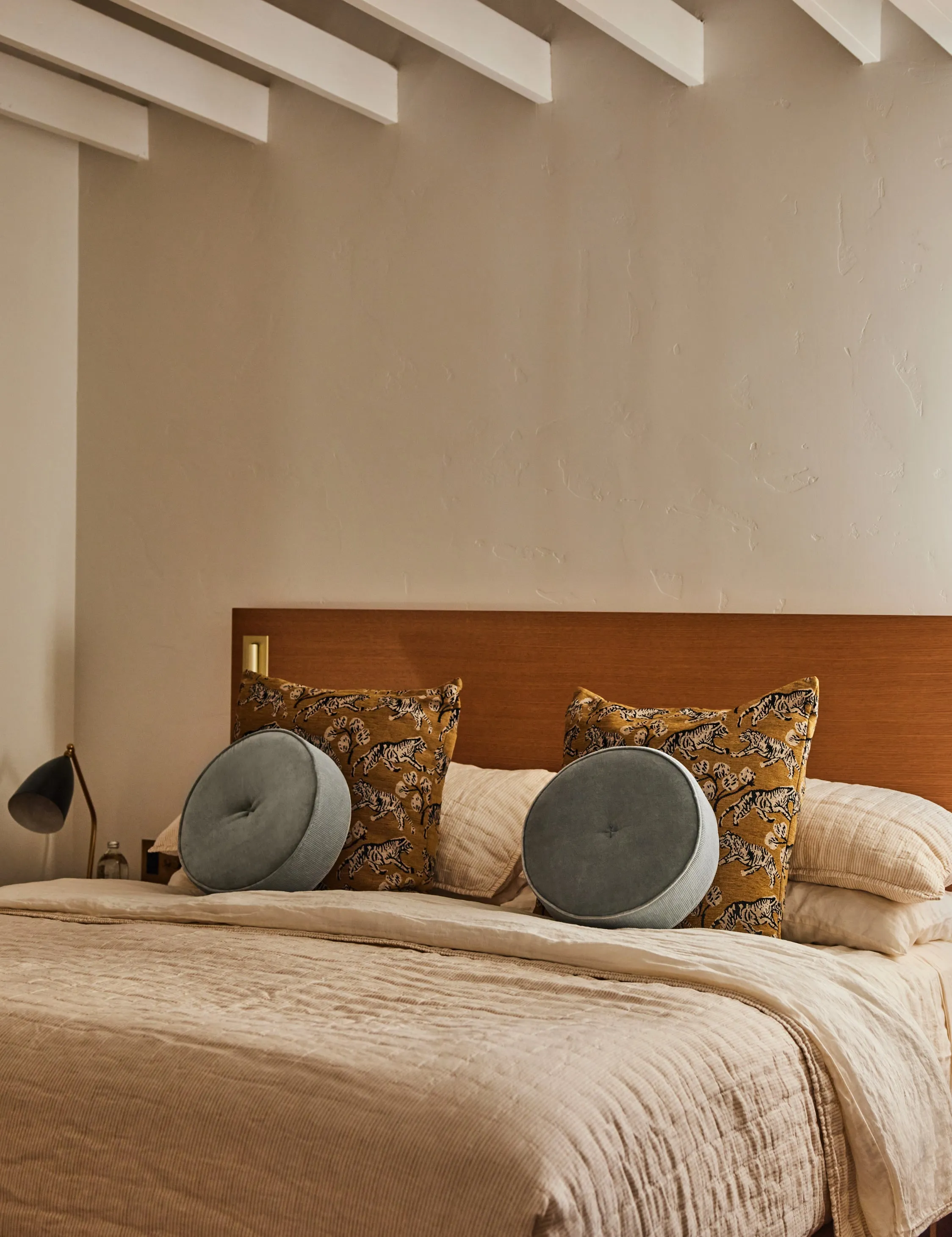 Velvet Disc Pillow by Sarah Sherman Samuel