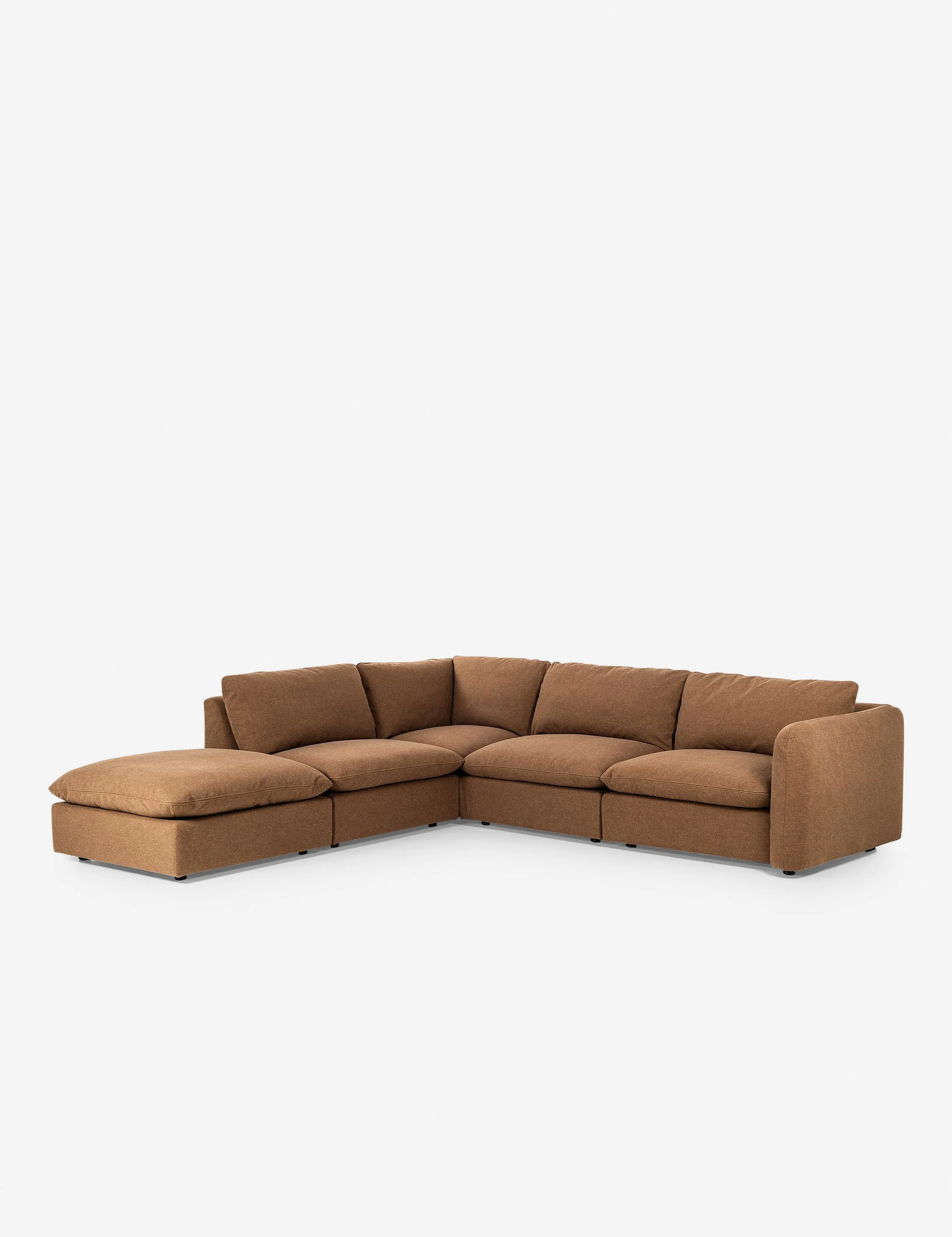 Verbena 4-Piece Sectional Sofa With Ottoman
