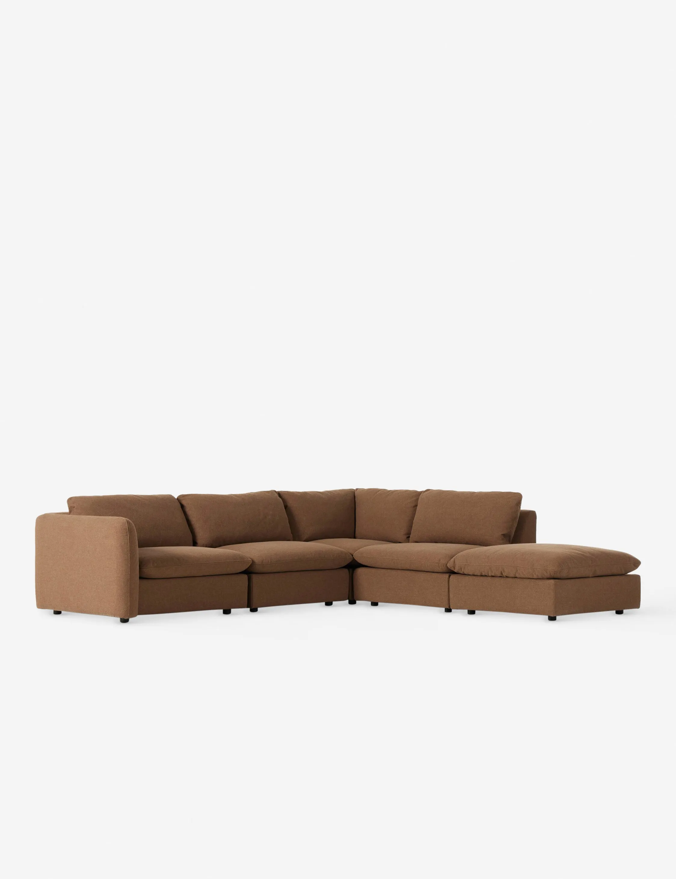Verbena 4-Piece Sectional Sofa With Ottoman