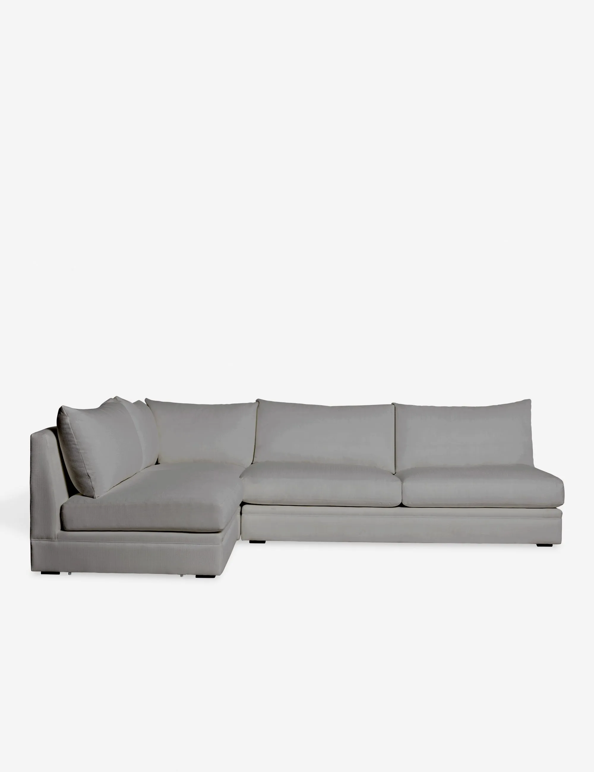 Winona Armless Sectional Sofa