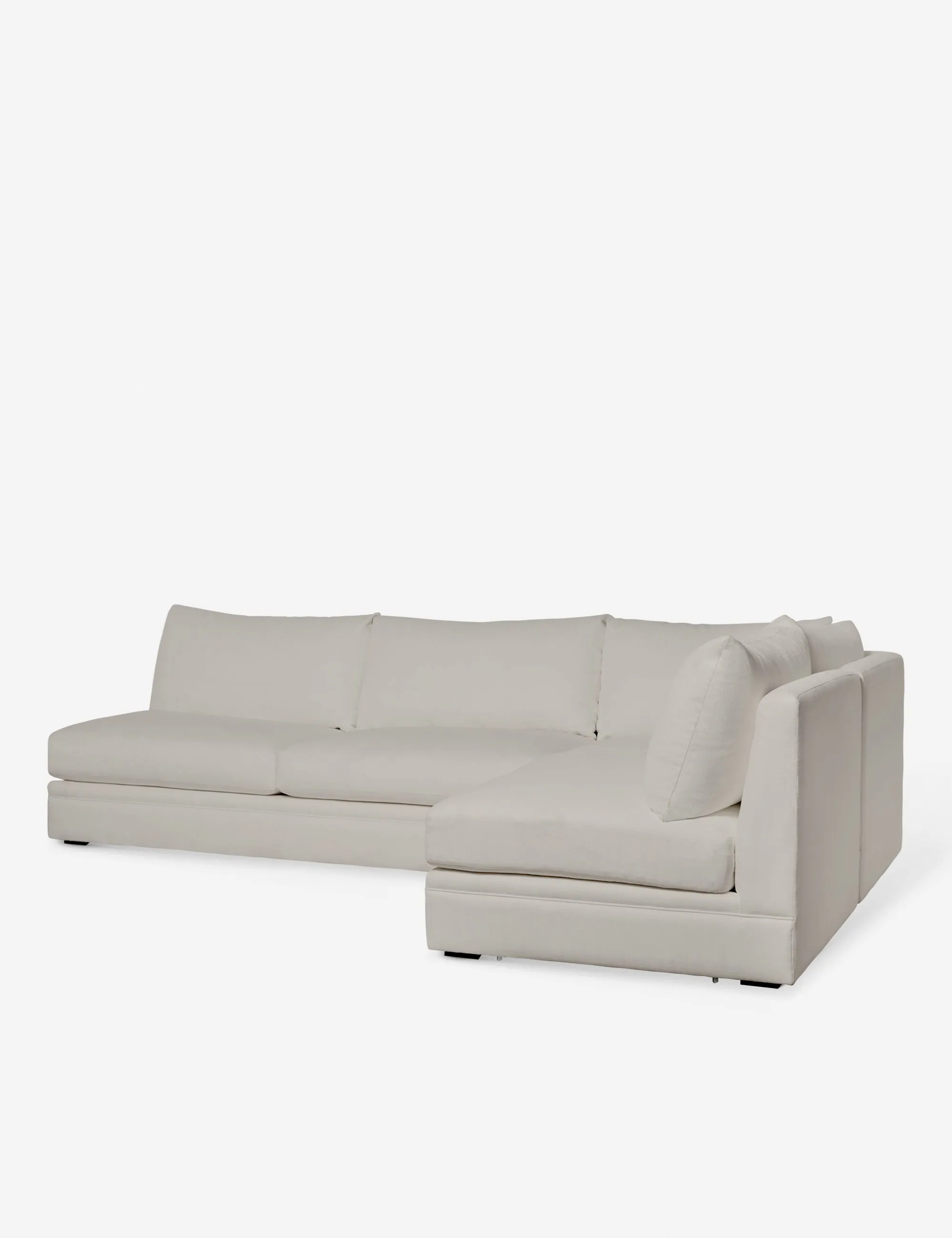 Winona Armless Sectional Sofa