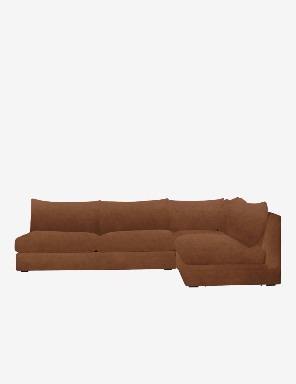 Winona Armless Sectional Sofa