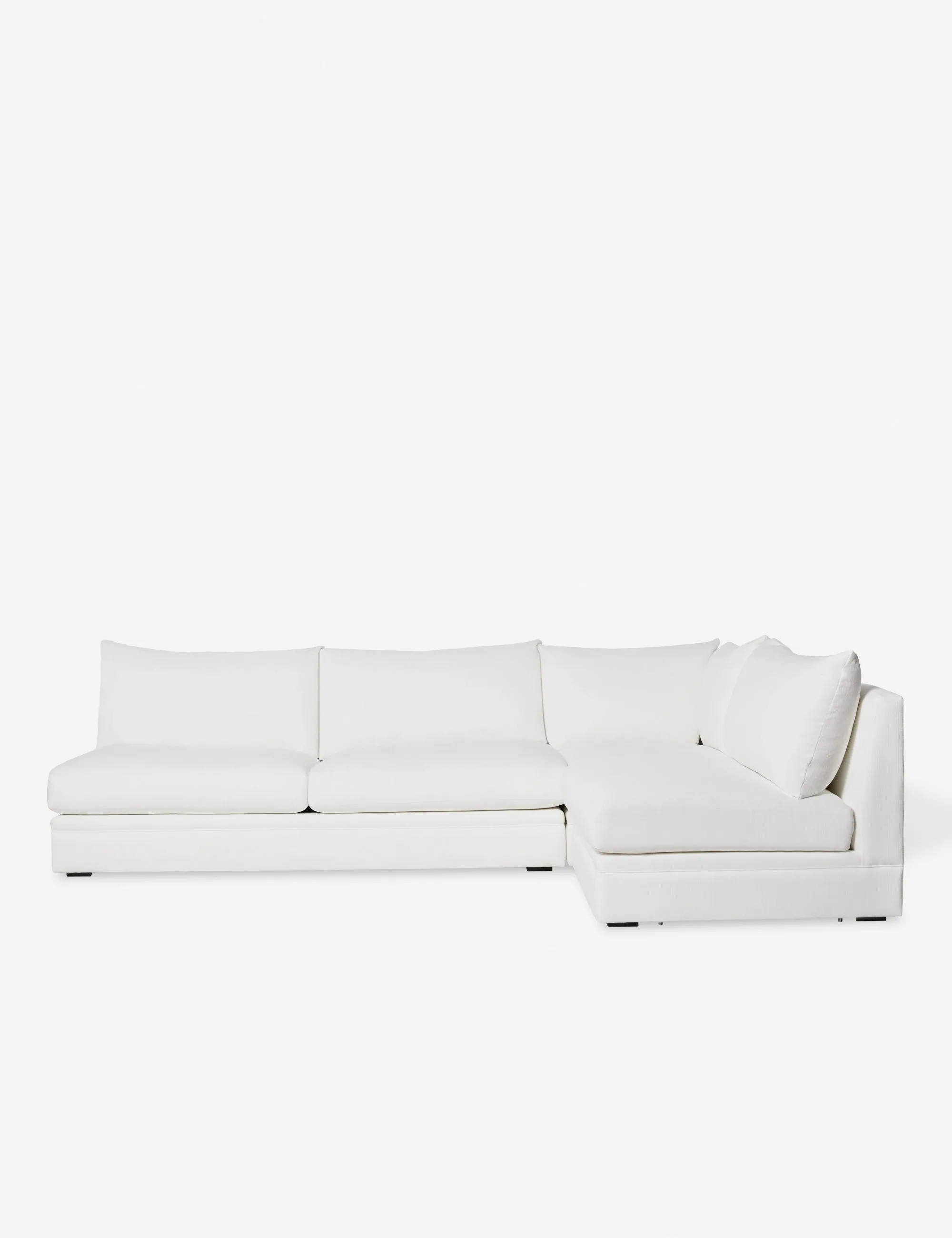 Winona Armless Sectional Sofa