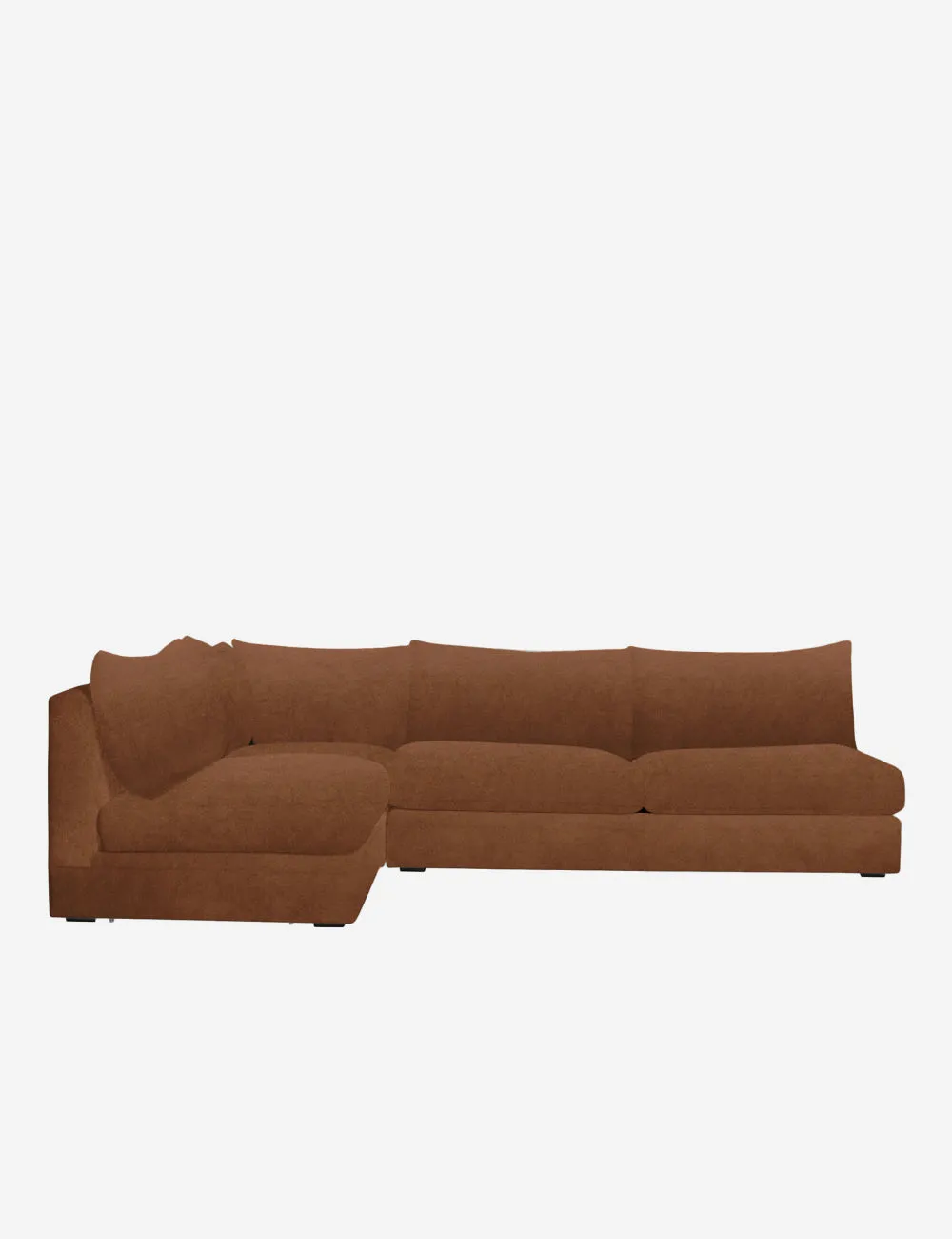 Winona Armless Sectional Sofa