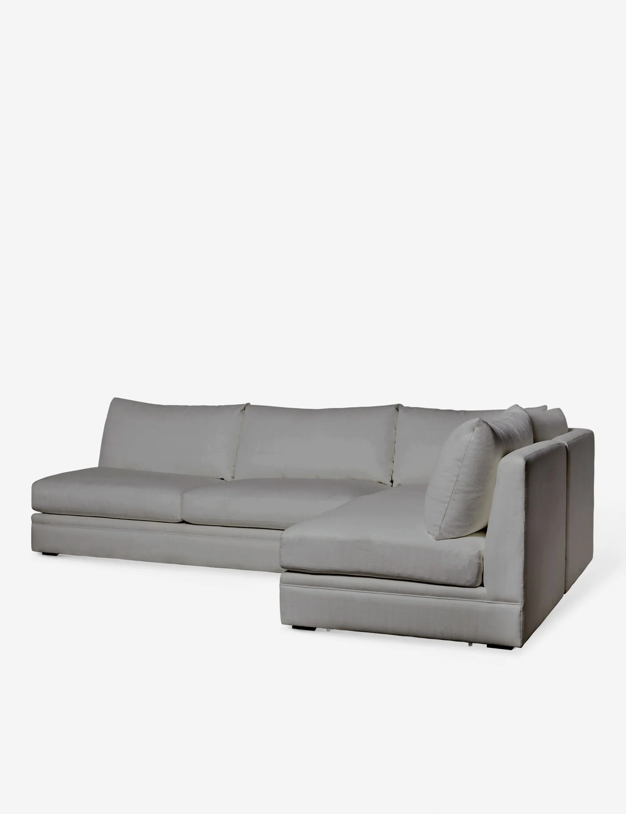 Winona Armless Sectional Sofa
