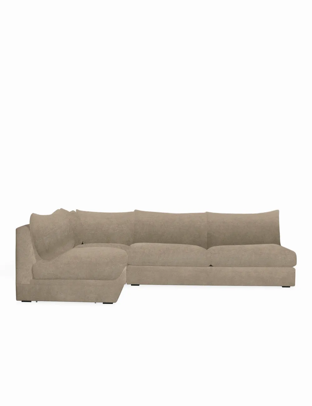 Winona Armless Sectional Sofa