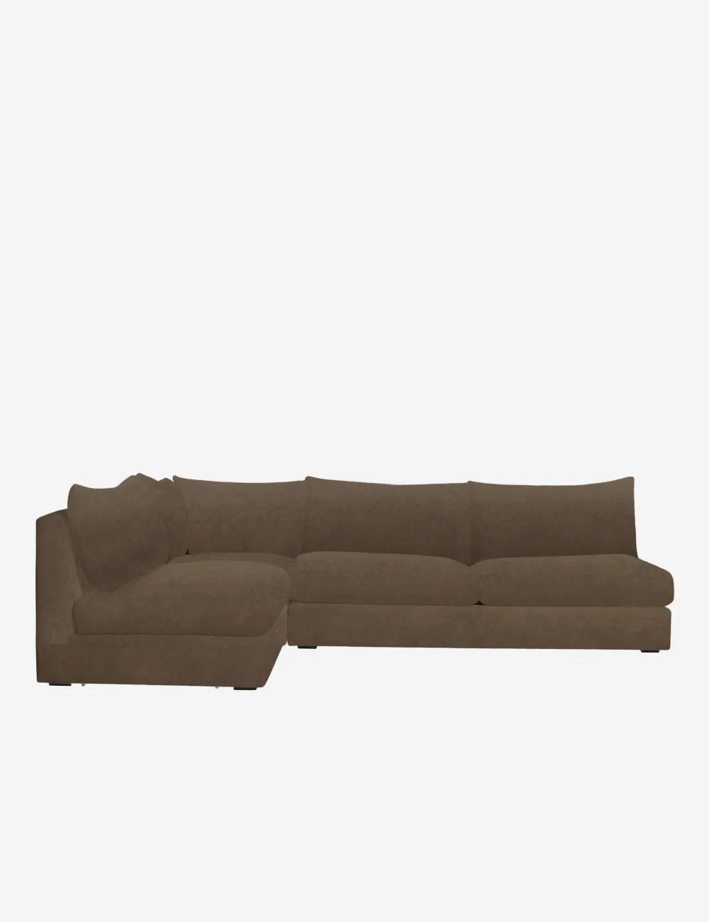 Winona Armless Sectional Sofa