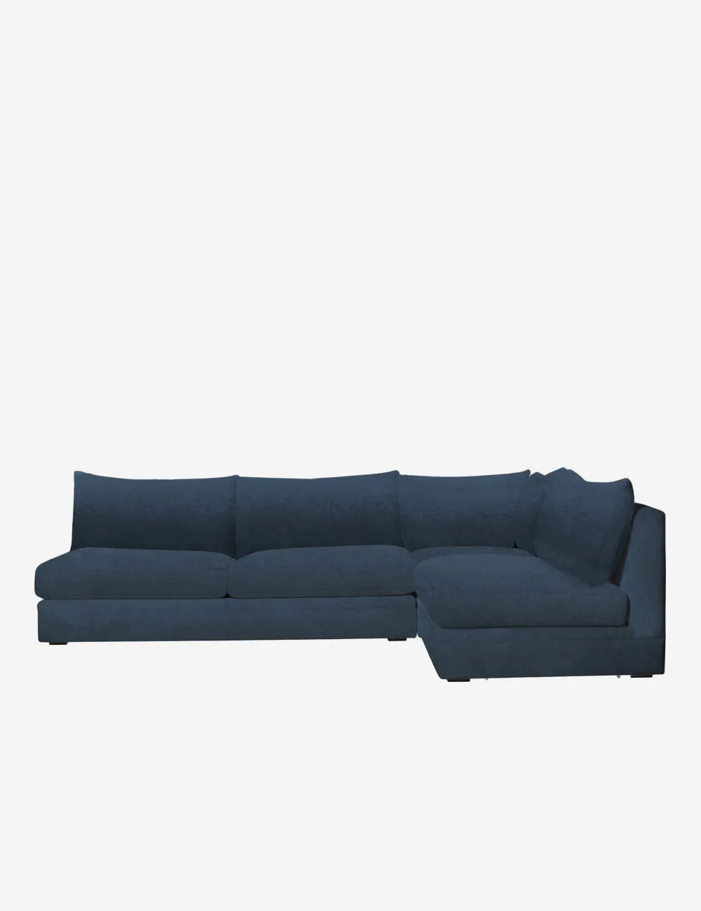 Winona Armless Sectional Sofa