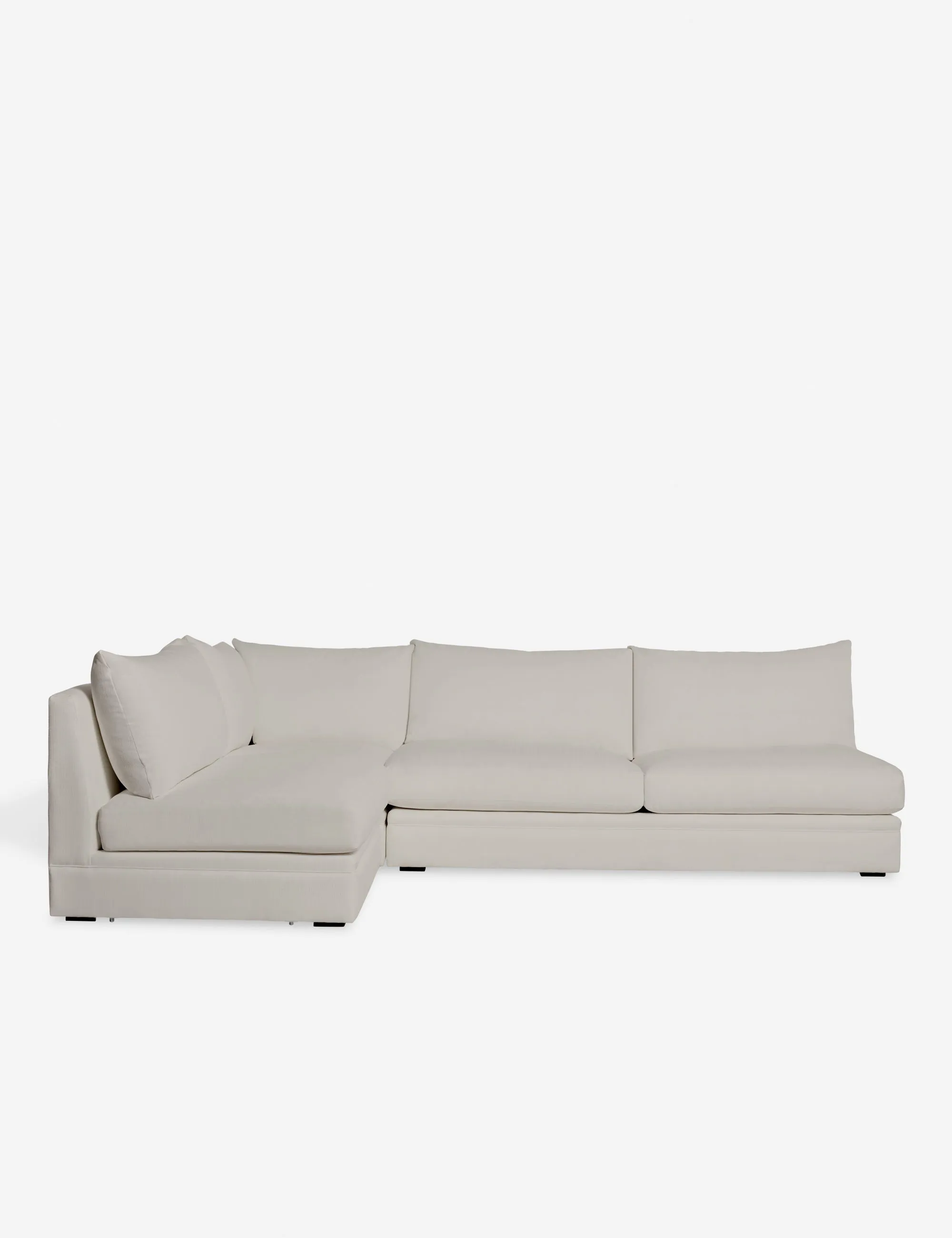 Winona Armless Sectional Sofa