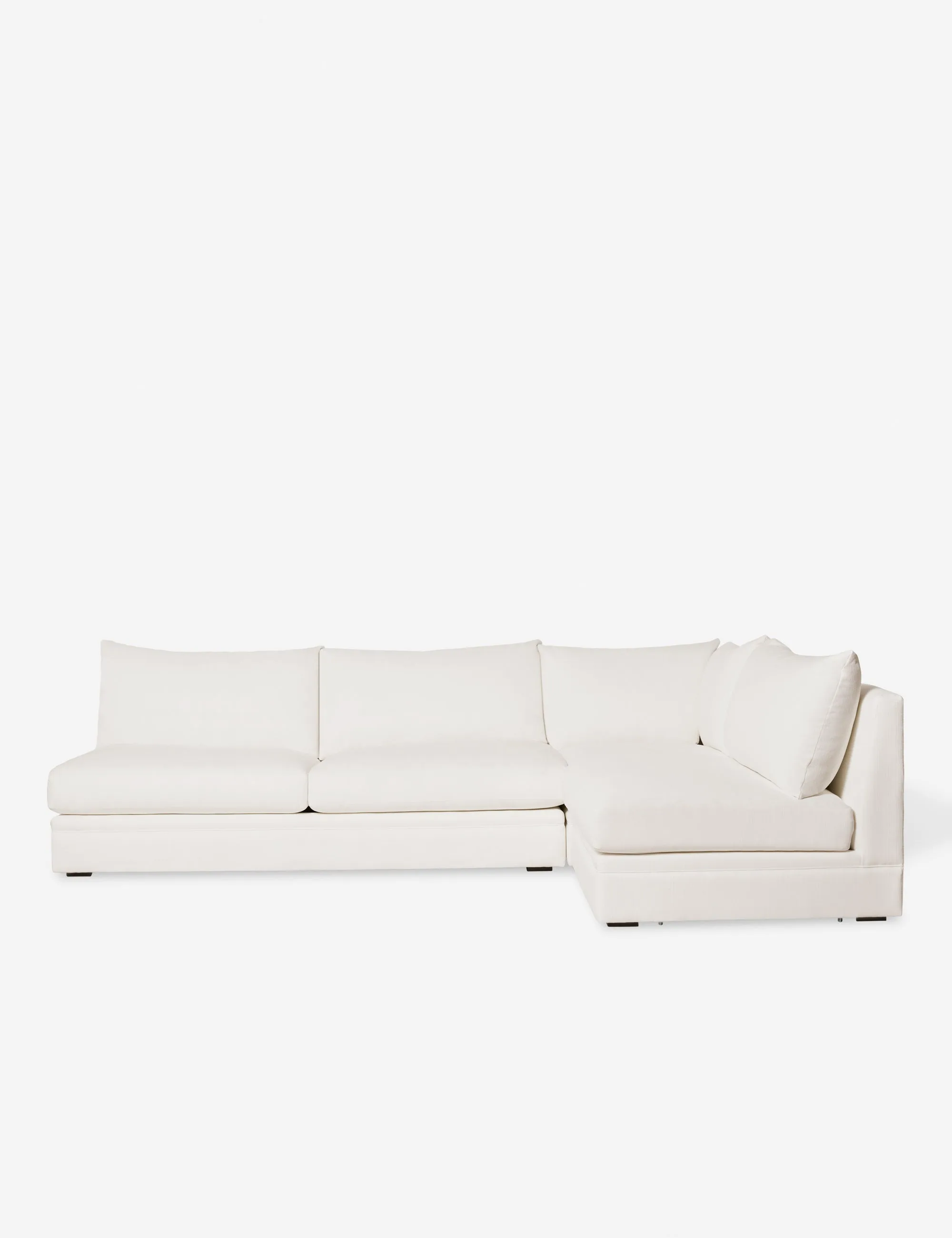 Winona Armless Sectional Sofa