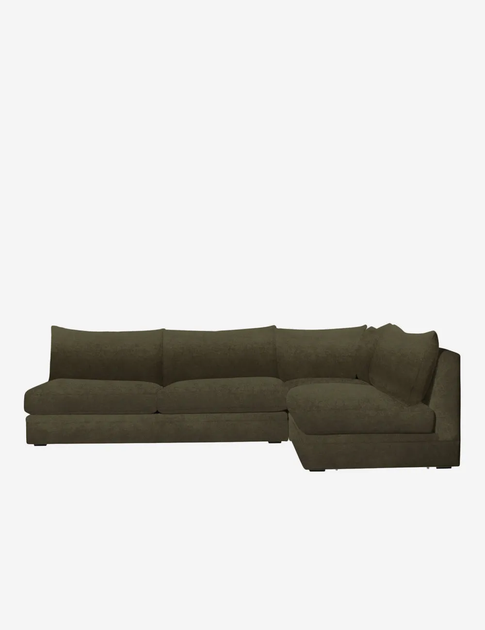 Winona Armless Sectional Sofa