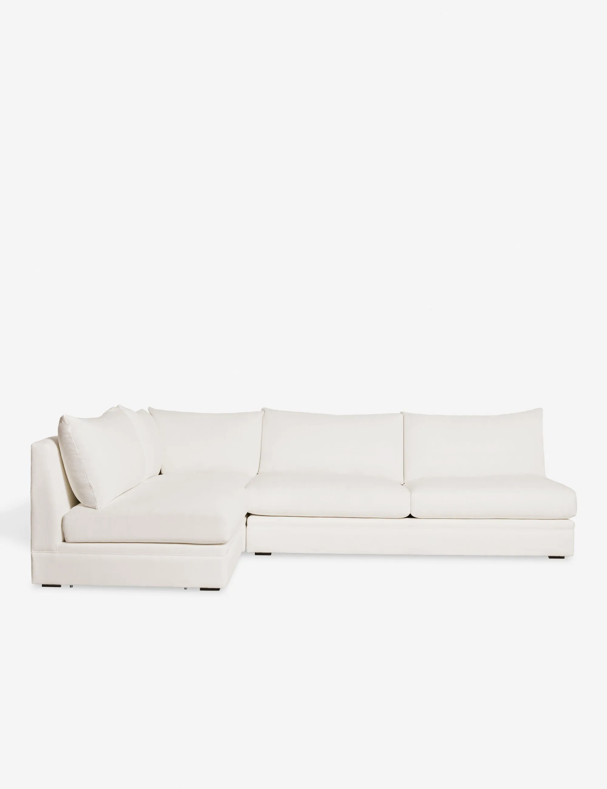 Winona Armless Sectional Sofa