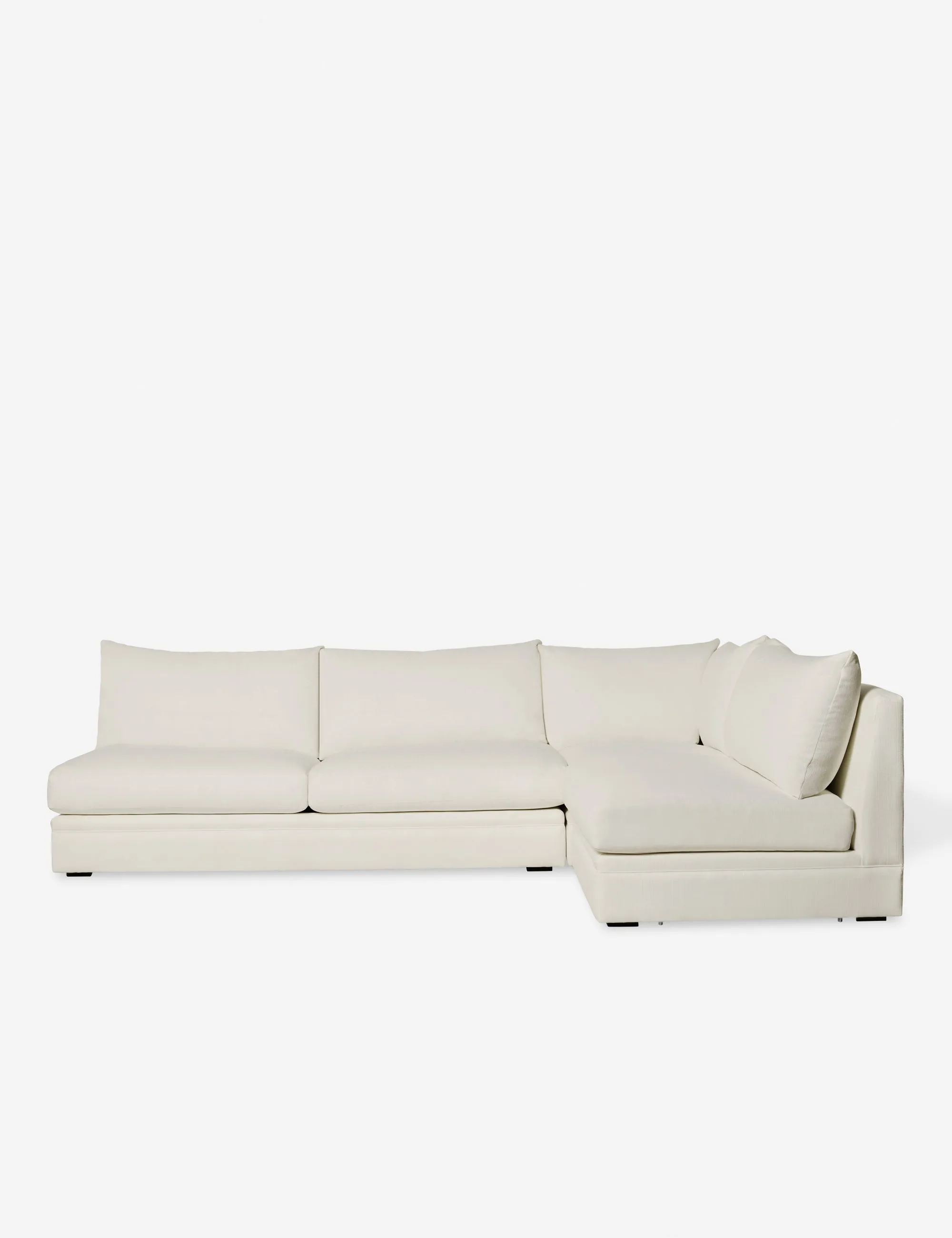 Winona Armless Sectional Sofa