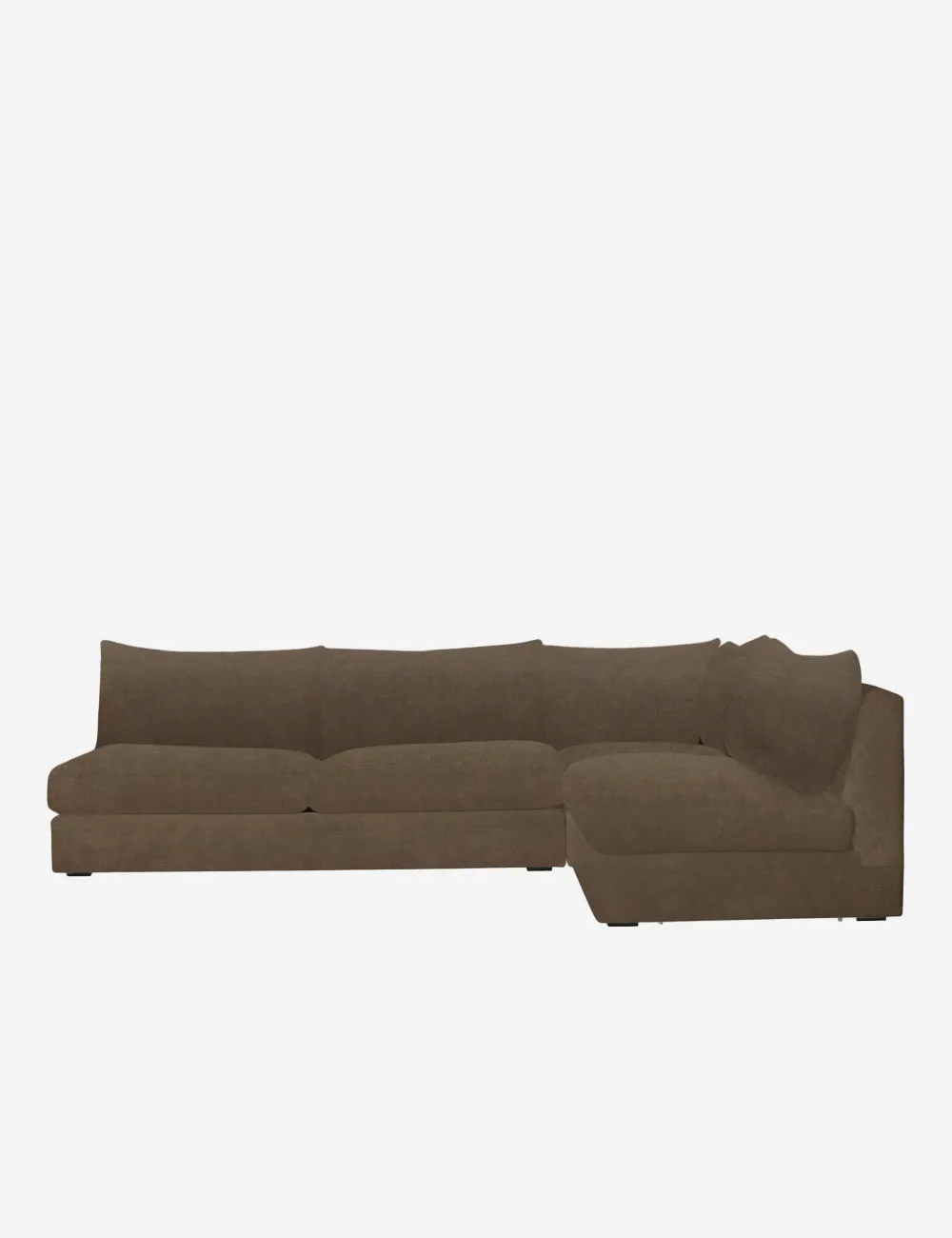 Winona Armless Sectional Sofa