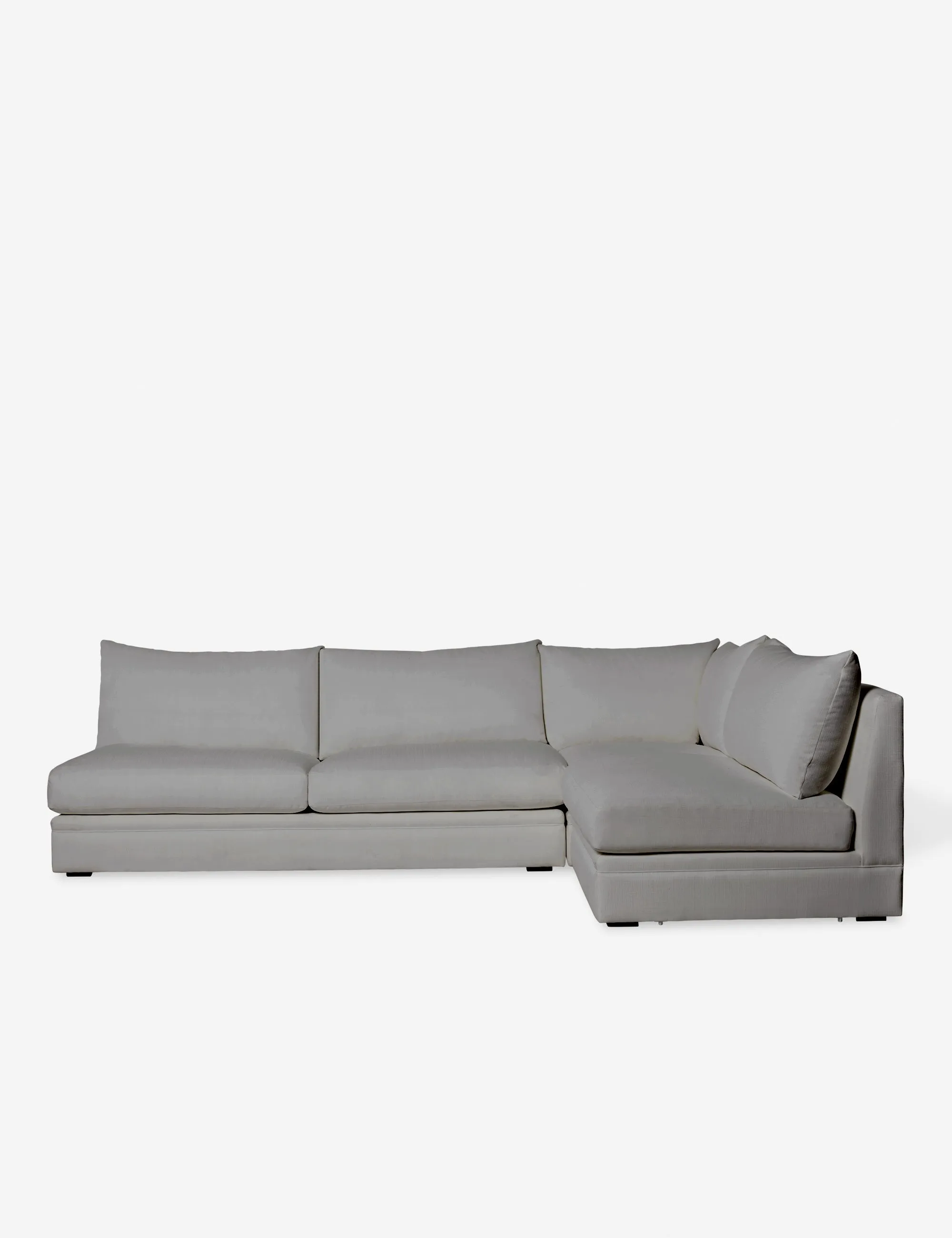 Winona Armless Sectional Sofa
